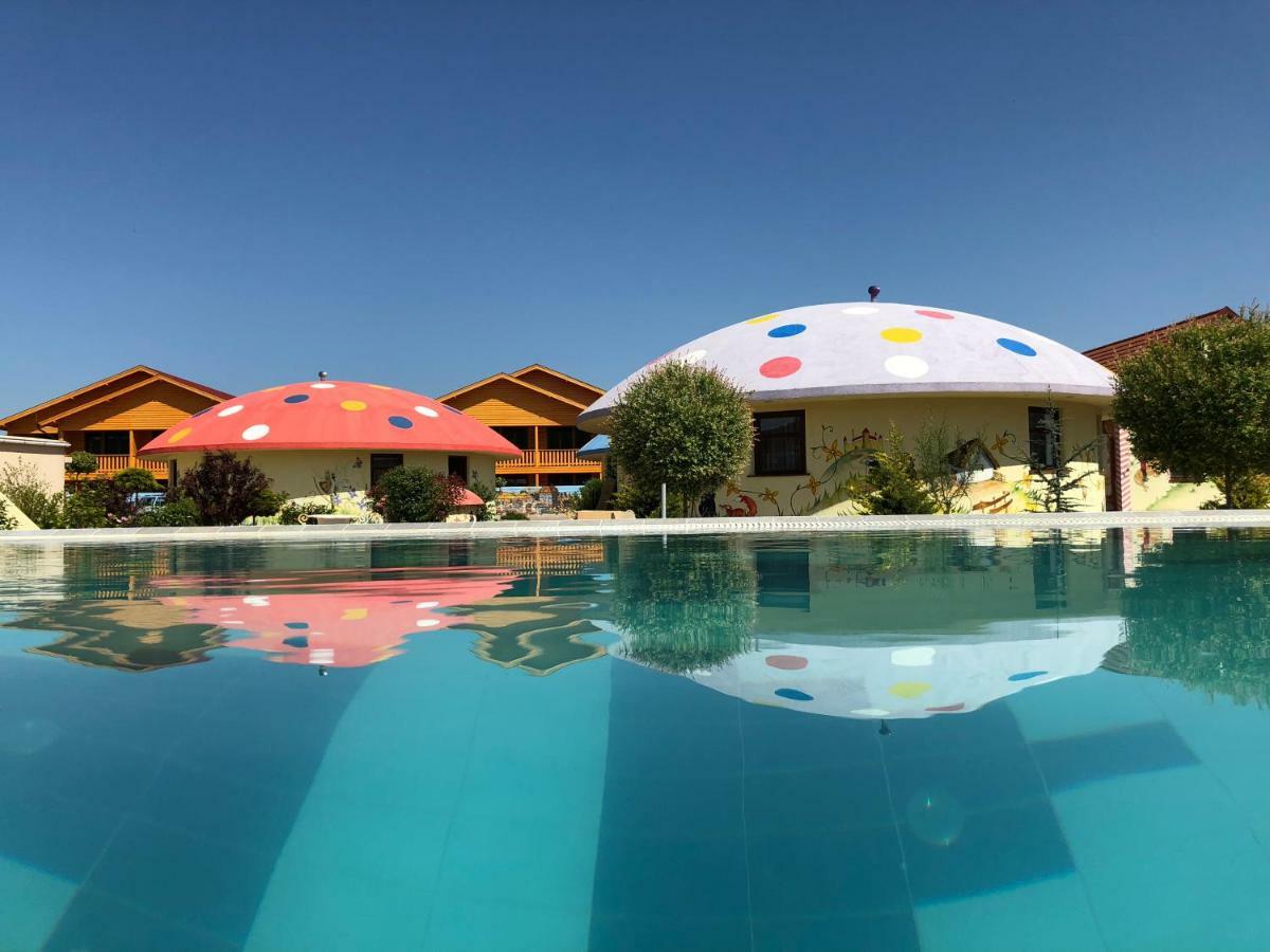 Demjeni Piramis Furdo Es Udulopark Otel Dış mekan fotoğraf